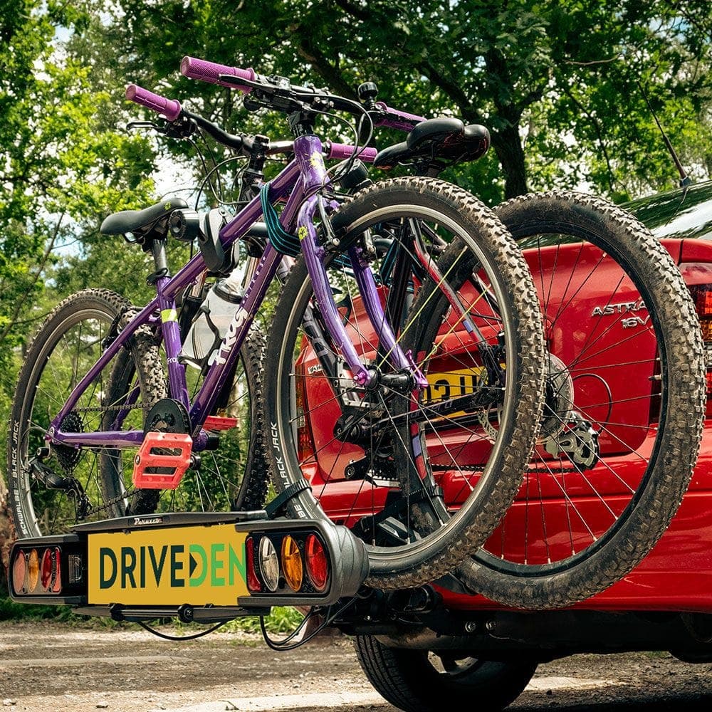 Best for Tilting: Peruzzo Siena Tilting Towbar Mounted (2 Bikes or e-Bikes) Bike Rack