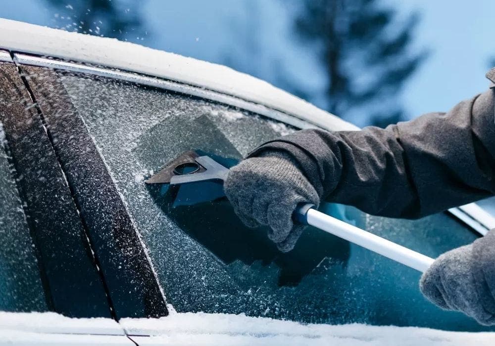 Top Winter Car Accessories - Kungs MEGA-IS Ice Scraper with Snow Brush