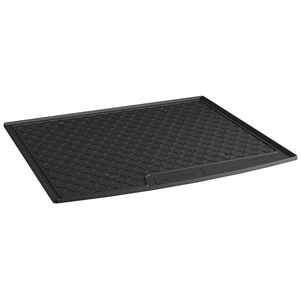 Tailored Black Boot Liner to fit Audi Q3 SUV Mk.2 2019 - 2023 (with Raised Boot Floor, Fixed Rear Bench)