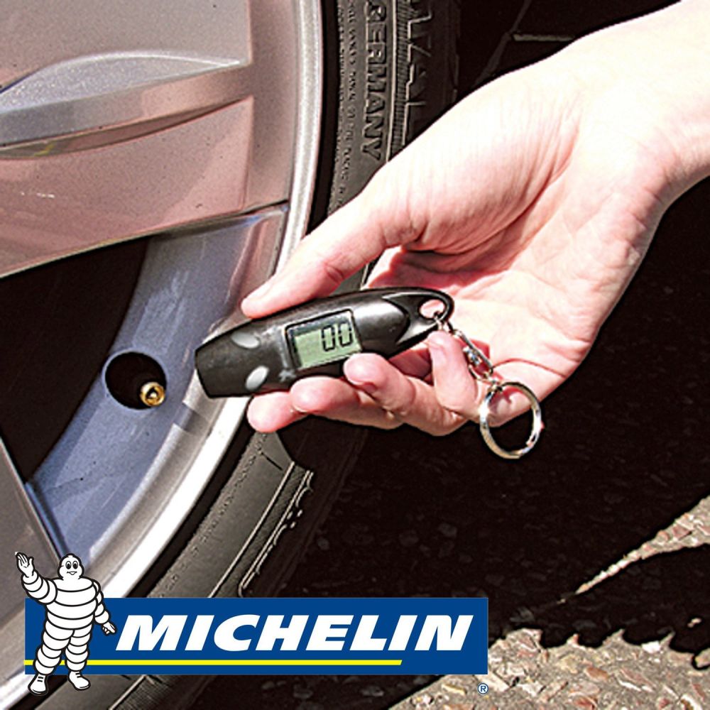 Digital Keyring 12275 Michelin Tyre Pressure Gauge 