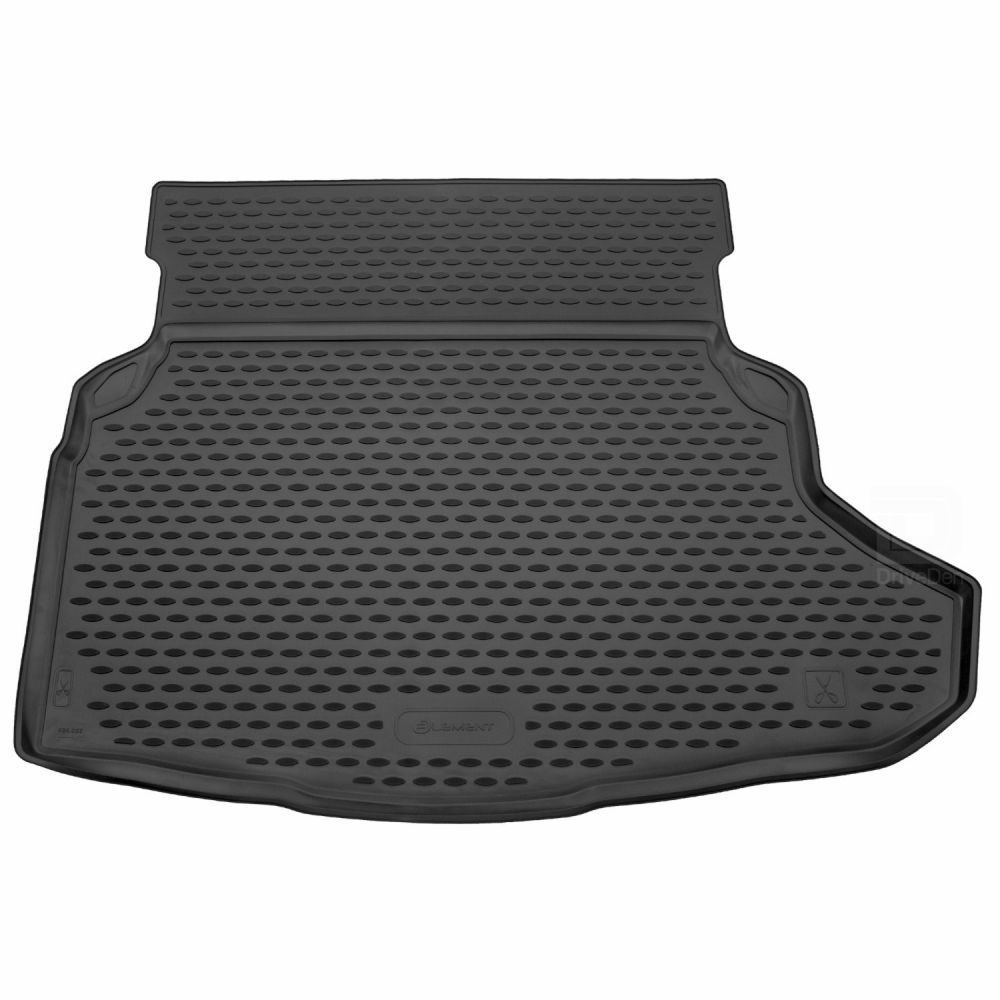 Tailored Black Boot Liner to fit Mercedes C Class Saloon (W205) (Excl. Hybrid) 2014 - 2021