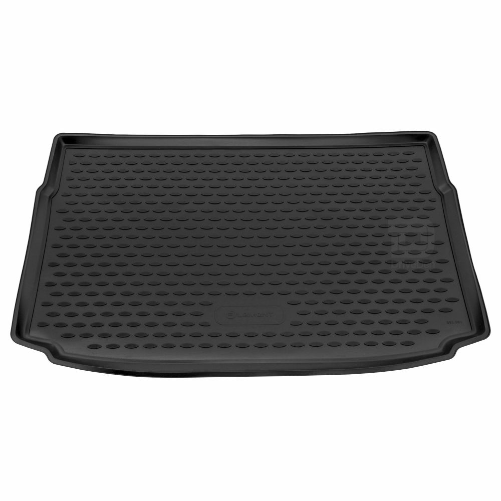 Tailored Black Boot Liner to fit Volkswagen Polo Mk.6 2018 - 2022 (with Raised Boot Floor)