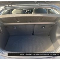 Tailored Black Boot Liner to fit Kia Rio Mk.4 2017 - 2023