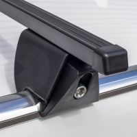 Hilo Square Steel Roof Bars to fit Mitsubishi Outlander (Incl. PHEV) Mk.3 2013 - 2021 (Closed Roof Rails)