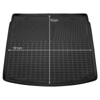 Tailored Black Boot Liner to fit Honda CR-V Mk.5 2018 - 2022 (with Raised Boot Floor)