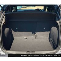 Tailored Black Boot Liner to fit Fiat 500X 2015 - 2023