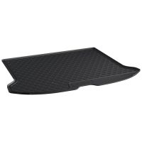 Tailored Black Boot Liner to fit Volvo XC60 Mk.1 2008 - 2017 (with Space Saver Spare Wheel)
