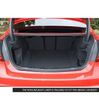 Tailored Black Boot Liner to fit BMW 3 Series Saloon (F30) (Excl. Hybrid) 2011 - 2019