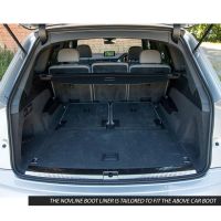 Tailored Black Boot Liner to fit Audi Q7 Mk.2 2015 - 2022