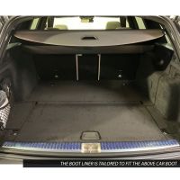Tailored Black Boot Liner to fit Mercedes E Class Estate (S213) 2016 - 2023