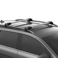 WingBar Edge Silver Aluminium Roof Bars to fit Ford Kuga Mk.2 2013 - 2019 (Open Roof Rails)