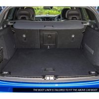 Tailored Black Boot Liner to fit Volvo V60 Mk.2 2018 - 2023