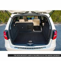 Tailored Black Boot Liner to fit Mercedes B Class (W246) 2012 - 2018 (with Raised Boot Floor)