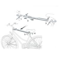 ART.395 Removable Bike Frame Adaptor
