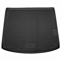 Tailored Black Boot Liner to fit Seat Leon ST Estate Mk.3 2014 - 2020 (with Lowered Boot Floor)