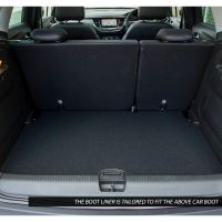 Tailored Black Boot Liner to fit Vauxhall Crossland 2017 - 2023 (with Raised Boot Floor)