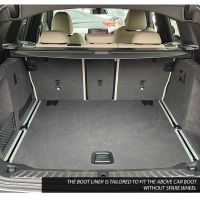 Tailored Black Boot Liner to fit BMW X3 (G01) (Excl. Hybrid) 2017 - 2023 (without Spare Wheel)