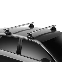 WingBar Evo Silver Aluminium Roof Bars to fit Ford Mondeo Hatchback Mk.5 2014 - 2022 (No Roof Rails)