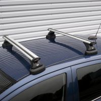 Pro Wing Silver Aluminium Roof Bars to fit Vauxhall Zafira (B) Mk.2 2005 - 2011 (Fixed Point Roof)