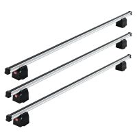 Aluminium 3 Bar Roof Rack for Mercedes Vito (Compact) L1 2003 - 2014 (150Kg Load Limit)