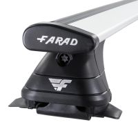 Pro Wing Silver Aluminium Roof Bars to fit Fiat Panda Mk.2 2012 - 2022 (Closed Roof Rails)