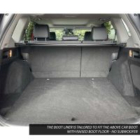 Tailored Black Boot Liner to fit Honda CR-V Mk.5 2018 - 2023 (with Raised Variable Boot Floor - No Subwoofer)