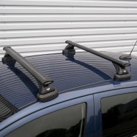 Pro Wing Black Aluminium Roof Bars to fit Vauxhall Zafira (B) Mk.2 2005 - 2011 (Fixed Point Roof)