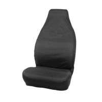 Single Front Black Car Seat Protector Cover