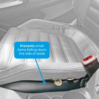 Universal Fit Car Front Seat Anti-Drop Gap Filler Pads - Pack of 2