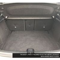 Tailored Black Boot Liner to fit Mercedes A Class Hatchback (W177) (Excl. Hybrid) 2018 - 2020 (with Raised Boot Floor)