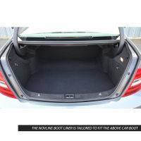 Tailored Black Boot Liner to fit Mercedes C Class Coupe (C204) 2011 - 2015