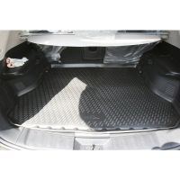 Tailored Black Boot Liner to fit Nissan X-Trail (5 Seater) Mk.3 2014 - 2022 (with Raised Boot Floor)
