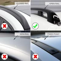 Hilo Square Steel Roof Bars to fit BMW X3 (E83) 2003 - 2010 (Open Roof Rails)