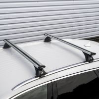 Pro Wing Silver Aluminium Roof Bars to fit Vauxhall Astra Sports Tourer (J) Mk.6 2010 - 2015 (Closed Roof Rails)