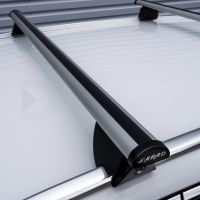 Hilo Aero Silver Aluminium Roof Bars to fit Hyundai Santa Fe Mk.4 2019 - 2023 (Closed Roof Rails)