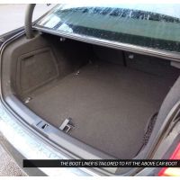 Tailored Black Boot Liner to fit Audi A4 Saloon (B8) 2008 - 2015