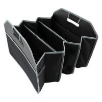 Black Car Boot Storage Organiser - Large