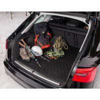 Tailored Black Boot Liner to fit Vauxhall Crossland X 2017 - 2022 (with Raised Boot Floor)