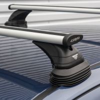 Pro Wing Silver Aluminium Roof Bars to fit Citroen C4 Picasso Mk.1 2007 - 2013 (Fixed Point Roof)