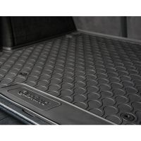 Tailored Black Boot Liner to fit Audi Q3 SUV Mk.2 2019 - 2023 (with Lowered Boot Floor, Fixed Rear Bench)