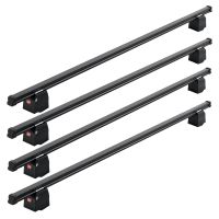 Steel 4 Bar Roof Rack for Vauxhall Movano (LWB) L3 (Low Roof) H1 2010 - 2017 (200Kg Load Limit)