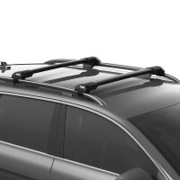 WingBar Edge Black Aluminium Roof Bars to fit Ford Kuga Mk.2 2013 - 2019 (Open Roof Rails)