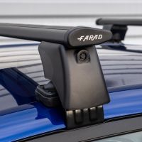 Wing Black Aluminium Roof Bars to fit Ford C-Max Mk.2 (Without Sliding Door) 2010 - 2019 (No Roof Rails)