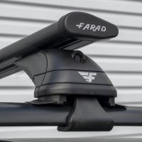 Pro Wing Black Aluminium Roof Bars to fit Peugeot Rifter 2018 - 2023 (Open Roof Rails)