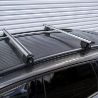 Hilo Aero Silver Aluminium Roof Bars to fit Citroen Grand C4 Picasso Mk.1 2007 - 2013 (Open Roof Rails)