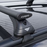 Pro Wing Black Aluminium Roof Bars to fit Land Rover Range Rover Evoque (5 Door) Mk.1 2011 - 2018 (Open Roof Rails)