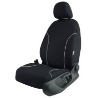 Allessandro Zipp-It Front Black Car Seat Covers